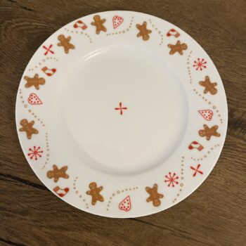 Porcelánový dezertní talířek Perníček