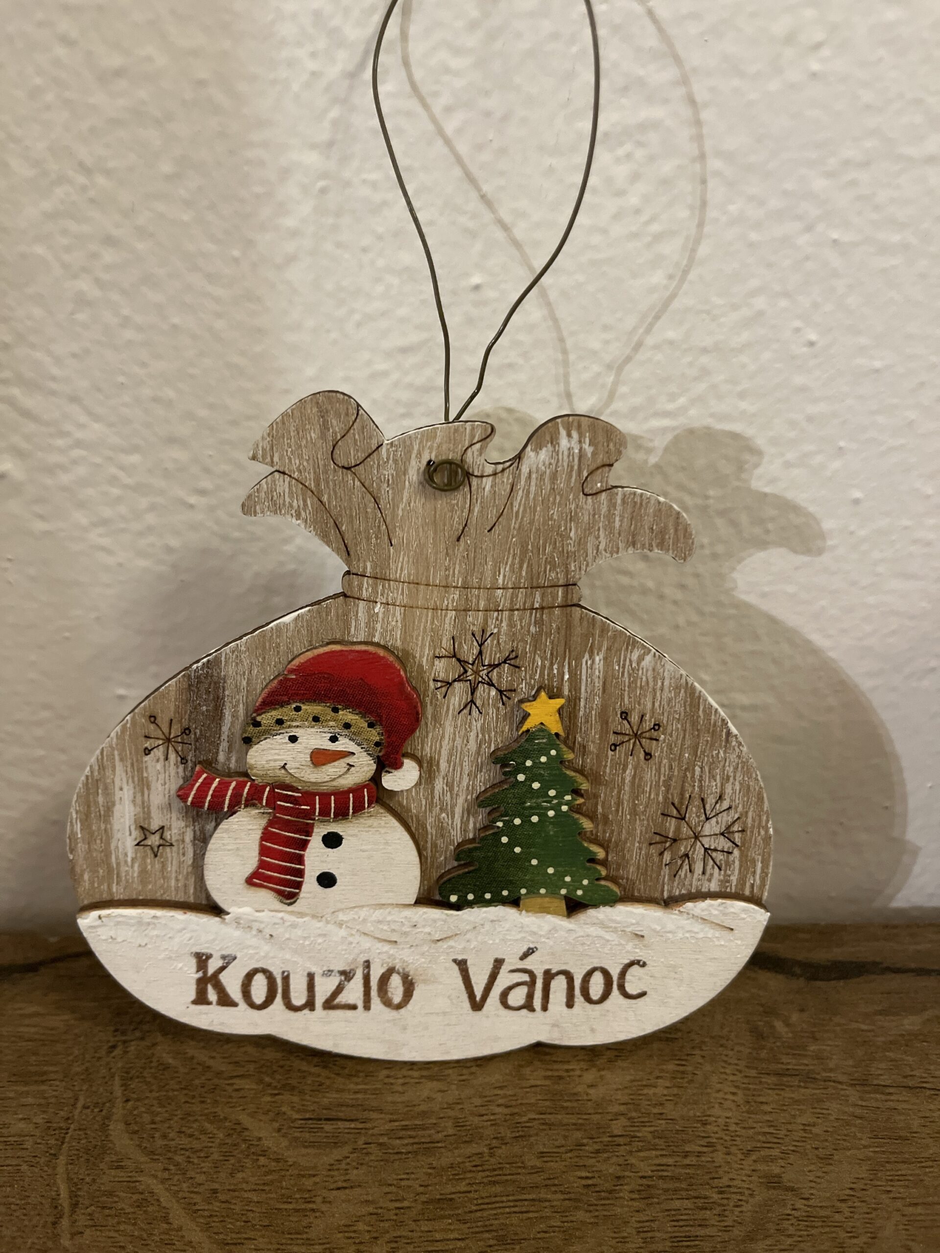 Dekorace k zavěšení Kouzlo Vánoc