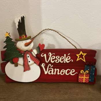 Veselé Vánoce sněhulák