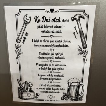 Přání - Den otců